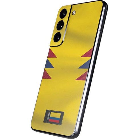 Colombia Soccer Flag Galaxy S22 Skin